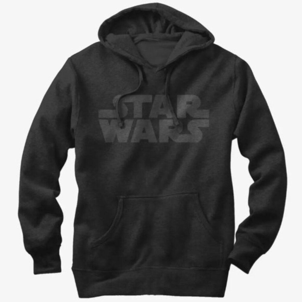 Star Wars Simple Logo Black Hoodie